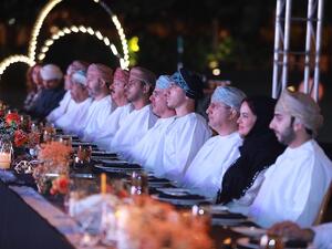 فريق مجلس إدارة صحار الدولي بقيادة رئيس المجلس الفاضل محمد بن محفوظ العارضي