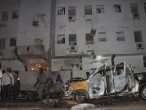 أعلنت حركة الشباب الصومالية مسؤوليتها عن تفجير أودى بحياة 11 شخصا