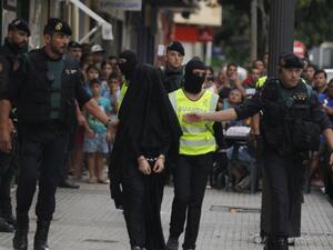 An 18-year-old Moroccan woman in Spain arrested under suspicions of being part of Daesh. (AFP/File)