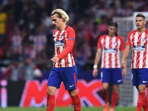 الحسرة بادية على وجه أنتوان غريزمان مهاجم أتلتيكو وزملائه