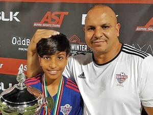“It is an experience that he will enjoy and I am sure he will do well,” said MFA’s under-13 squad head coach Chuck Martini. – Supplied photo