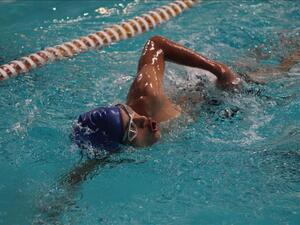 Sixty percent blind paralympic swimmer Ercan Temur (Photo: Anadolu Agency)
