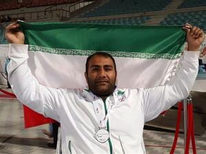Iranian Paralympian athlete Hamed Amiri (Photo: Press TV)