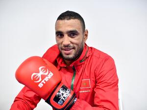 الملاكم حسن سعادة