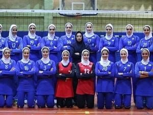 Iranian women’s national volleyball team (source: presstv.ir)