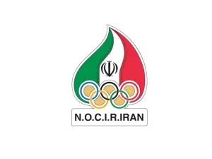 Iran's national Olympic committee logo
