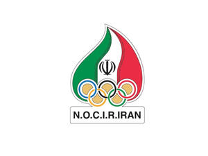 Iran's national Olympic committee logo