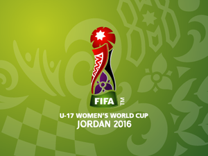 The 2016 FIFA U-17 Women’s World Cup logo