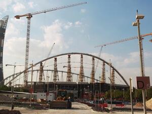 صورة لاستاد خليفة الدولي