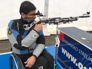 Kuwaiti shooter Atef Al-Dosari (Photo: KUNA)