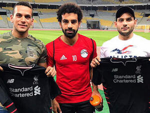 رابطة عشاق ليفربول نشرت الصورة عبر تغريدة على موقع تويتر