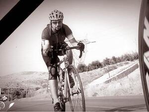 Iraqi cyclist Sahem Jreidi (Photo courtesy of Boost Facebook page)