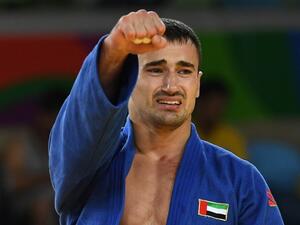 توما يحتفل بفوزه