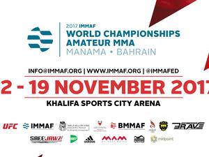 The 2017 World Championships Amateur Mixed Martial Arts poster