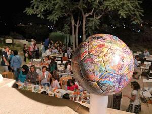 The Ball 2018 is being signed by thousands of people across the world to promote the values of fair play, humanity and empathy (Photo: Spirit of Football)
