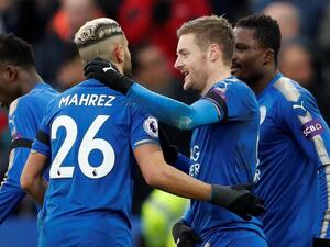 فاردي ومحرز يقودان ليستر سيتي للفوز