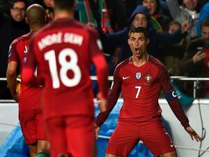 رونالدو يقود البرتغال للفوز