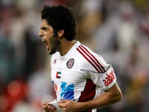 Abdullah Mousa Al-Belushi the player accused of posting offensive tweets according to Eurosport Arabia (Photo: arabia.eurosport.com)