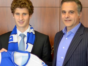 أبو حسان لدى تقديمه الرسمي