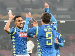 فيردي وأوناس يحتفلان بالهدف الأول