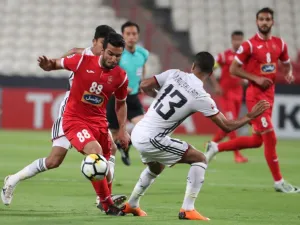 من مباراة الفريقين