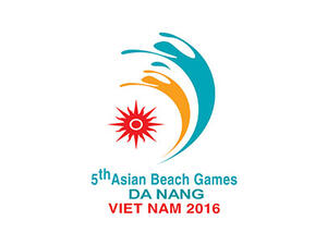 The fifth edition of the Asian Beach Games logo