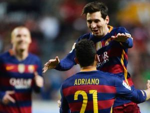 ميسي يقود البارسا لفوز جديد