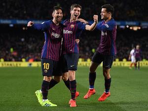 برشلونة يقلب نتيجة الذهاب ويبلغ المربع الذهبي