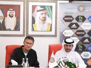 باوزا يوقع على كشوفات الاتحاد الإماراتي لكرة القدم