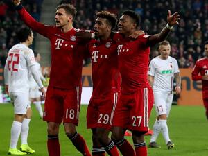 بايرن ميونيخ يتغلب بصعوبة على أوغسبورغ