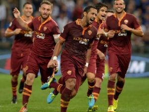 روما على أعتاب خسارة بنعطية