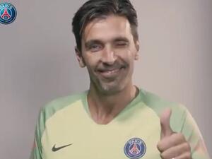 بوفون بقميص باريس سان جيرمان