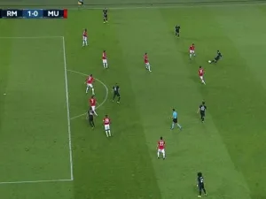 لقطة التسلل على كاسيميرو التي نجم عنها الهدف الأول لريال مدريد
