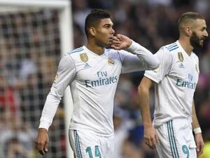 سجل كاسيميرو الهدف الثاني في مباراة لم يرتق أداء ريال مدريد فيها للمستوى المطلوب