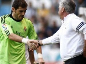 صورة أرشيفية لأنشيلوتي وكاسياس