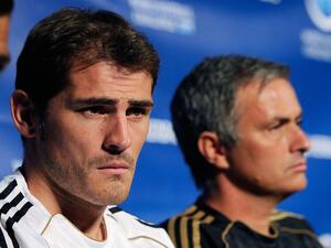 صورة أرشيفية لمورينيو وكاسياس