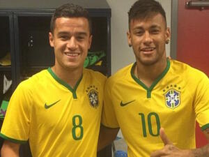 صورة أرشيفية لنيمار وكوتينيو