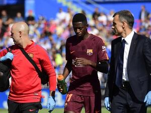 عرقلت الإصابات مسيرة ديمبيلي مع برشلونة