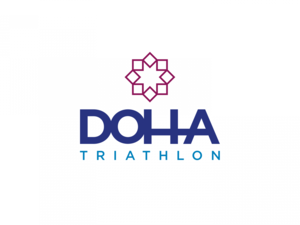 The Doha Triathlon logo