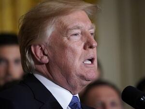 US President Donald Trump