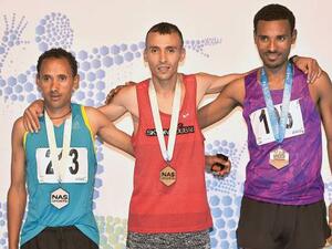 It was honours even for runners from Morocco andEthiopia at the 10km road race held as part of the FourthNad Al Sheba (NAS) Ramadan Sports Tournament (Photo: DSC)