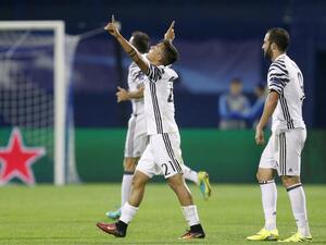 ديبالا يحتفل بهدفه الأول هذا الموسم