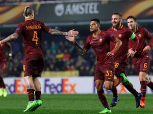 روما يسحق فياريال