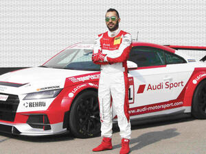 Edy Saaiby will take part in the Audi TT Cup (photo: Arab News)