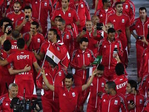 Egyptian followers of the games were horrified on Friday to see a flash of green amidst a sea of patriotic red, white and black, as the shooter apparently failed to find an Egyptian flag to wave in the frenzy of the parade. 