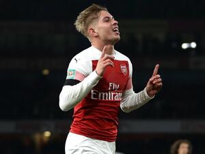 سميث يحتفل بهدفه