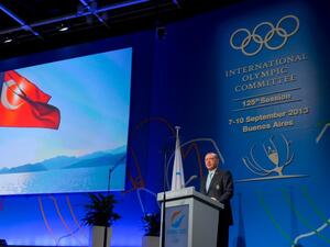 Erdogan had tried to bring the Games to the country for the first time but Istanbul lost out to Japan's Tokyo for the 2020 edition.