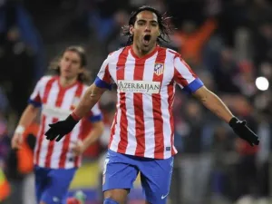 صورة أرشيفية لفالكاو حينما كان لاعباً في صفوف أتلتيكو مدريد