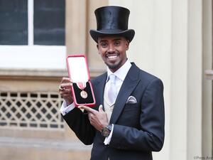 Olympic champion Mo Farah (Photo: @Mo_Farah)