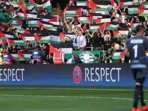 كان أنصار سيلتك قد نجحوا في جمع 172 ألف جنيه استرليني لجمعيات فلسطينية رداً على العقوبة التي كانت متوقعة